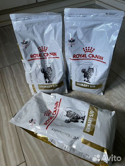 Корм для кошек royal canin urinary 3х1,5кг