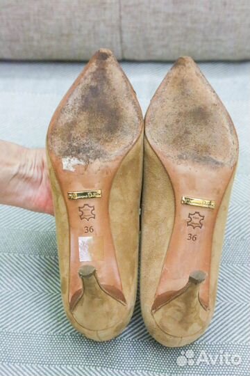 Туфли massimo dutti натуральная замша 36 размер