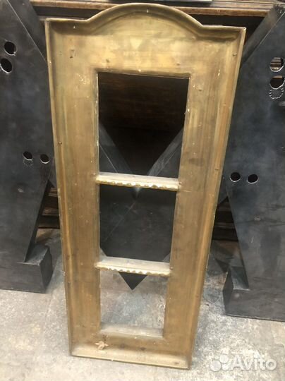 Старинный позолоченый киот 19 век
