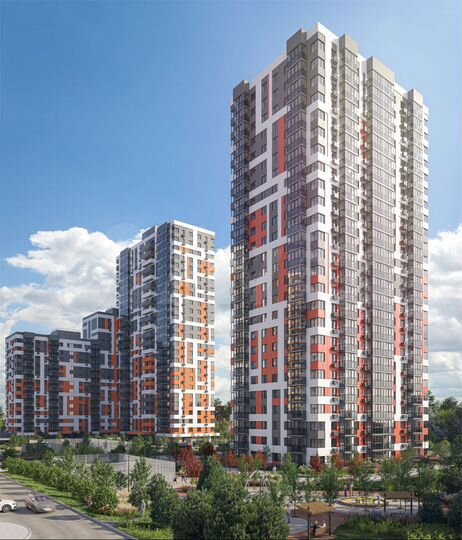 2-к. квартира, 82,7 м², 11/25 эт.
