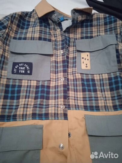 Рубашка на мальчика
