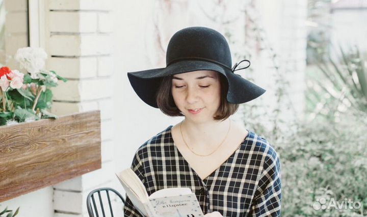 Шляпа фетровая женская