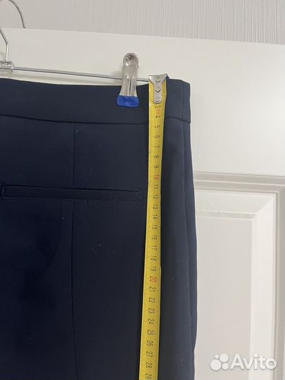 Брюки синие женские