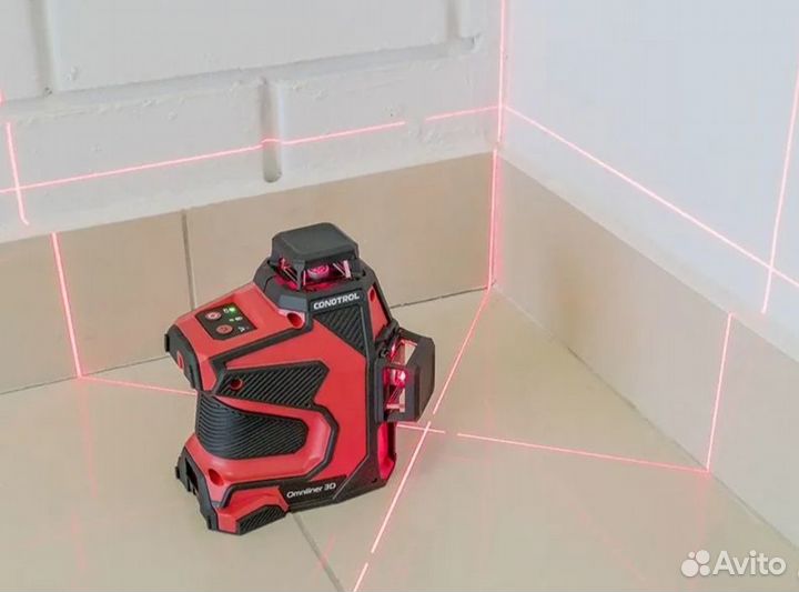 Нивелир лазерный Condtrol Omniliner 3D красный