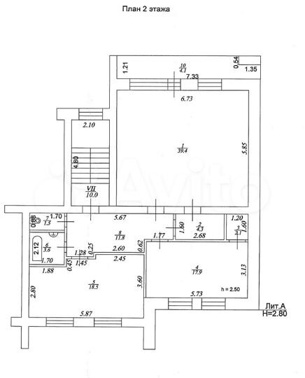 Помещение свободного назначения, 379.4 м²