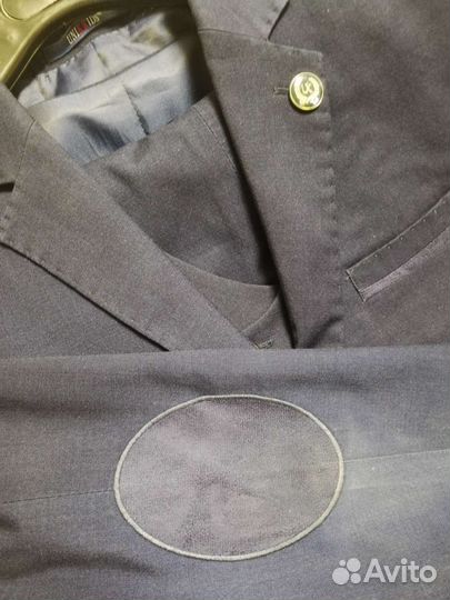 Школьный костюм для мальчика 146 синий