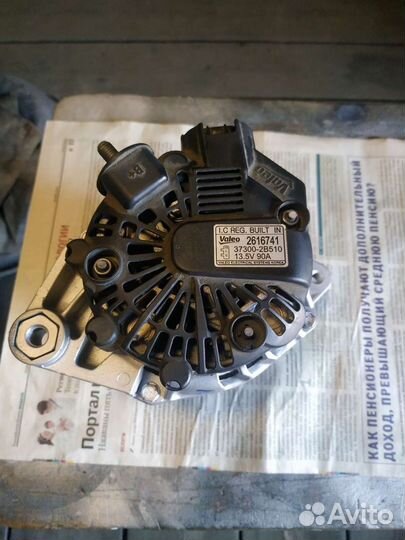 Генератор Киа Рио Солярис