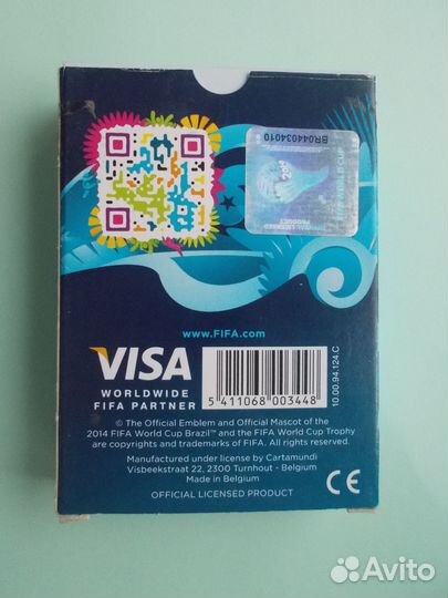 Игральные карты 2014 FIFA world CUP brazil