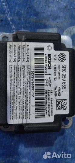 Блок управления airbag Volkswagen Polo 5 седан CFN