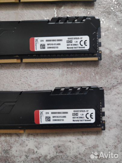 Оперативная память ddr4 4x8gb