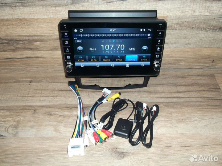 Магнитола SsangYong Actyon Android с крутилками