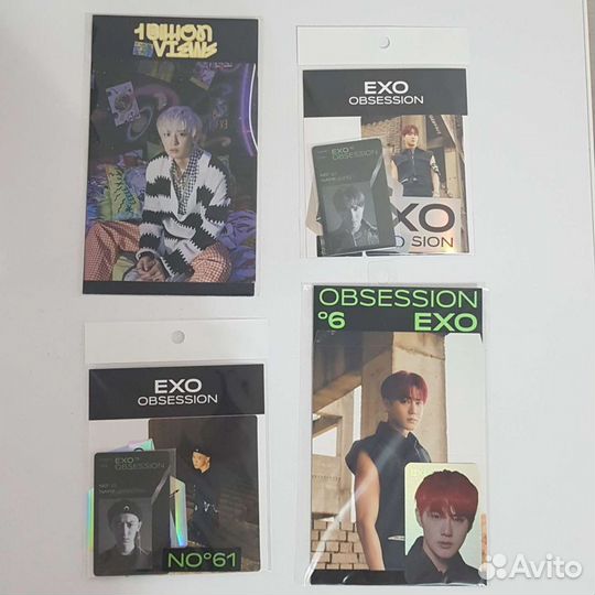EXO Чанель Сухо obsession карты