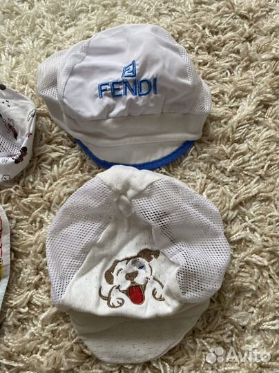 Кепка панама бандана детская летняя