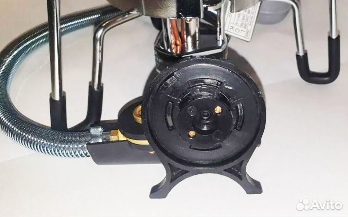 Горелка туристическая со шлангом abro CST206R