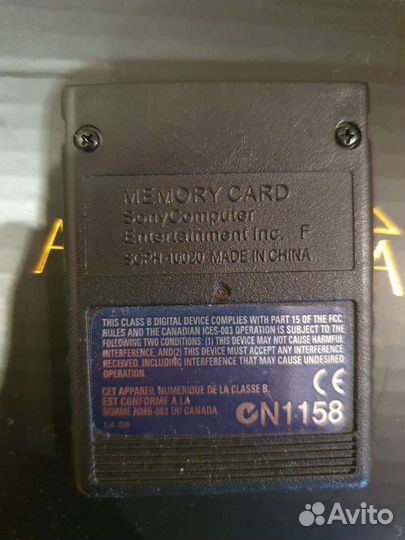 Карта памяти ps2 8 mb