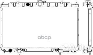 Радиатор сист. охл. Sakura 3341-1014 nissan almera