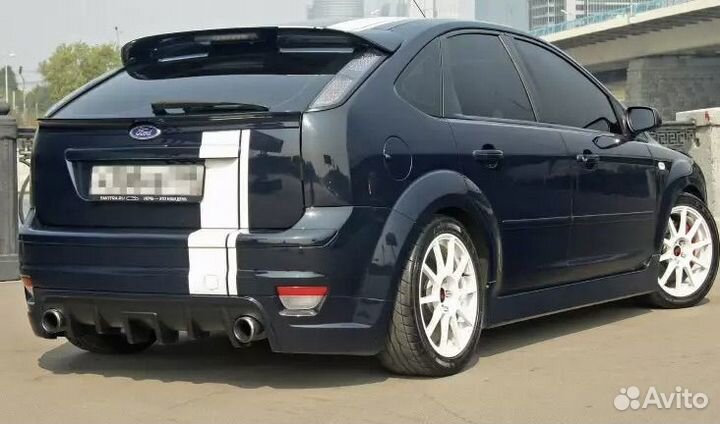 Задний бампер ford focus 2 хэтчбек