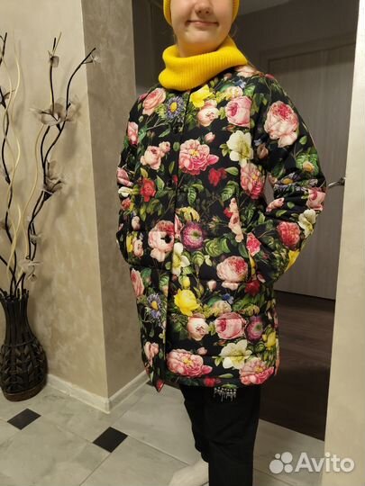 Пальто для девочки 152