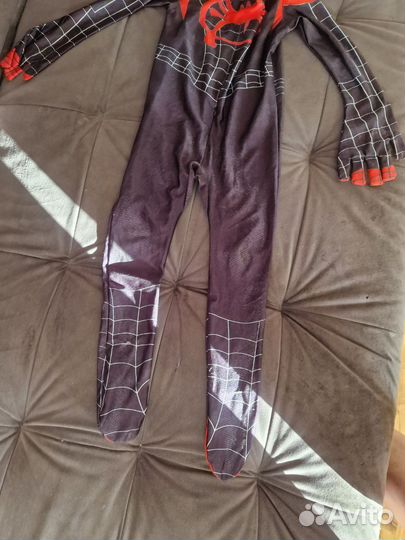 Костюм человек паук черный