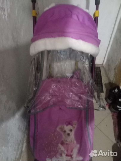 Коляска санки