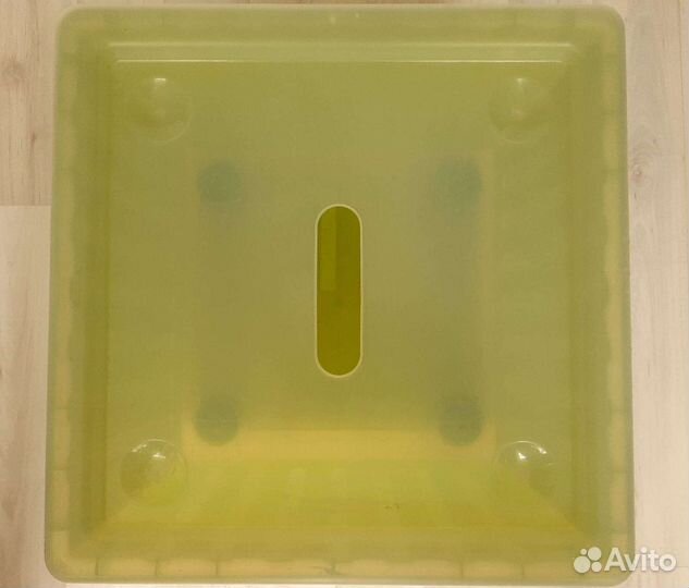 Контейнер/ящик для игрушек на колёсах Vessla IKEA