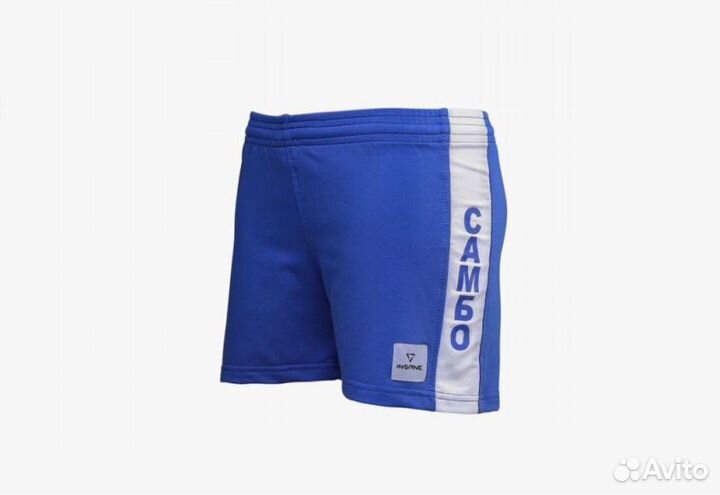 Шорты самбо стиль master (вфс) (46, Синий)