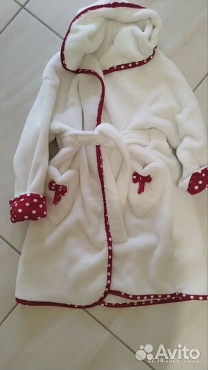 Детский махровый халат 98