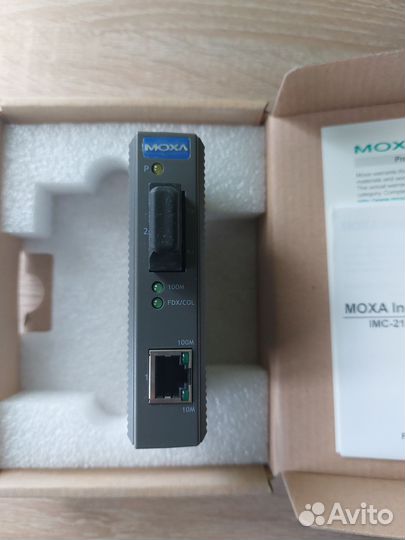 Медиаконвертер moxa IMC-21-S-SC
