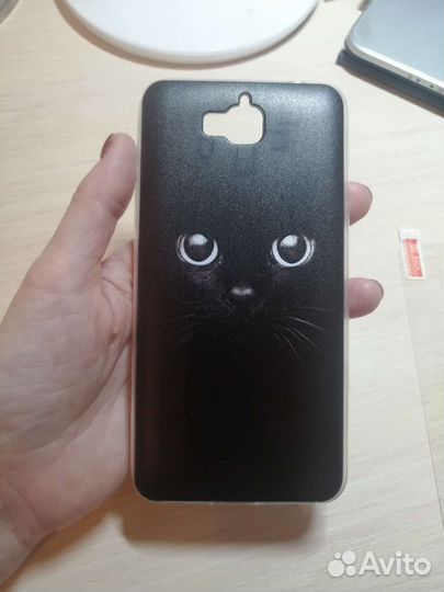 Чехол и стекло на Honor 4C Pro