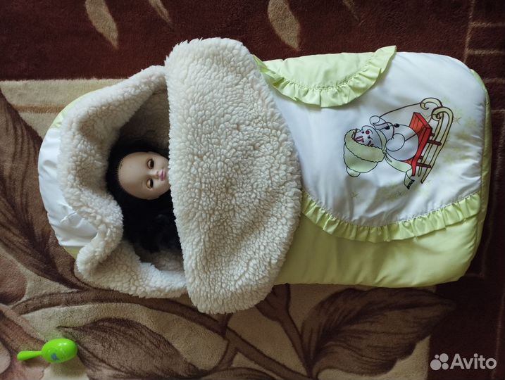 Конверт для младенца зимний