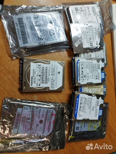 Жесткие диски для ноутбуков и пк