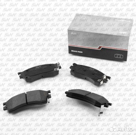 Колодки тормозные передние mazda 626 1997/MX-6/Xed