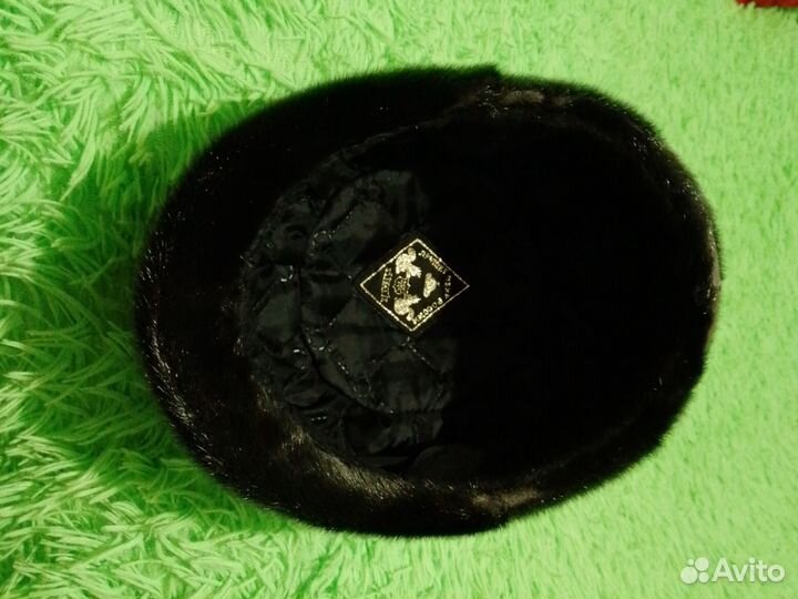 Меховая мужская кепка нерпа