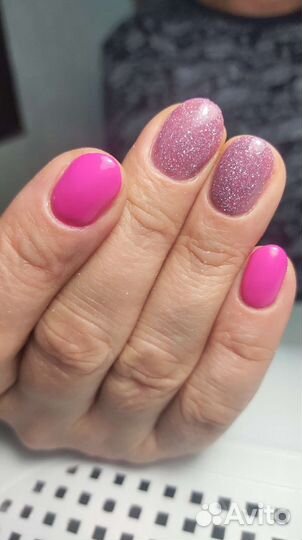 Маникюр, наращивание в салоне