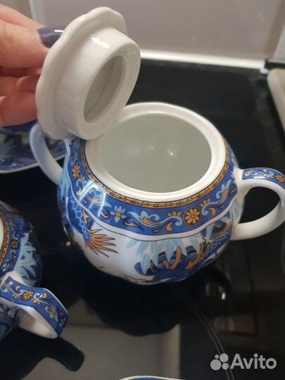 Новый Сервиз чайный фарфор китайский