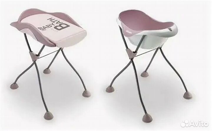 Beaba ванночка, пелен столик с подставкой