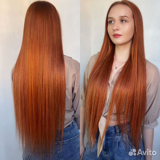 Афронаращивание волос, капсульное