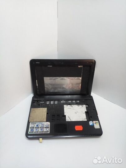 Нетбук MSI U100 в сборе (неисправен)