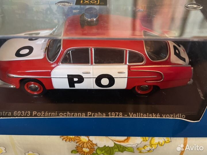 Тatra 603/3. PO. police. IXO. FOXtoys 1/43