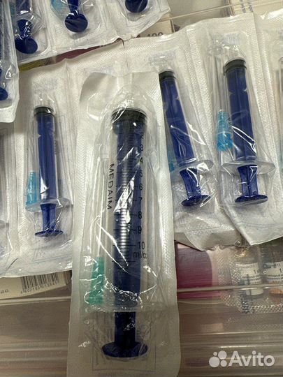 Щприц одноразовый 10 мл