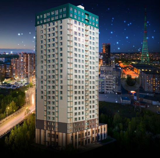 3-к. квартира, 95,8 м², 18/25 эт.