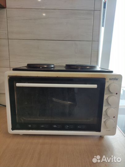 Мини печь с конфорками