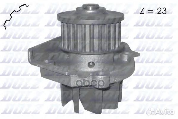 Насос водяной;fiat doblo 1.4i 16V