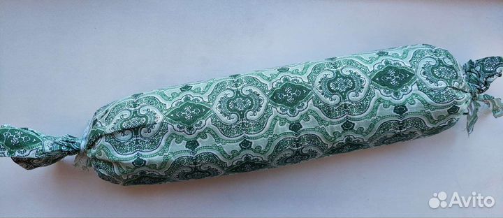 Подушка валик из гречневой лузги