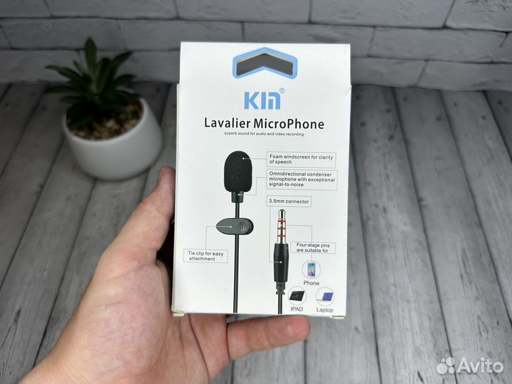 Петличный микрофон 3,5 мм