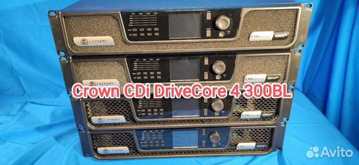 Усилитель 4-канальный Crown CDi DriveCore 4 300BL