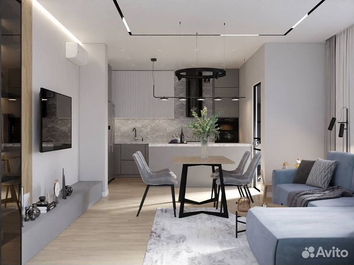 Дизайн интерьера дома, квартиры, офиса