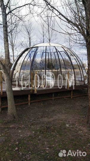 Купольная беседка для кафе, баз отдыха