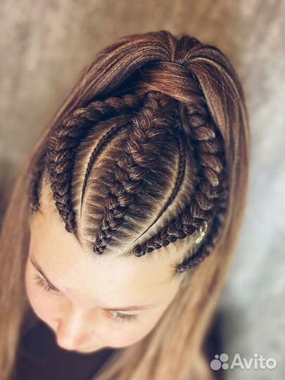 Афрокосы, афрохвост, зизи, сенегальские