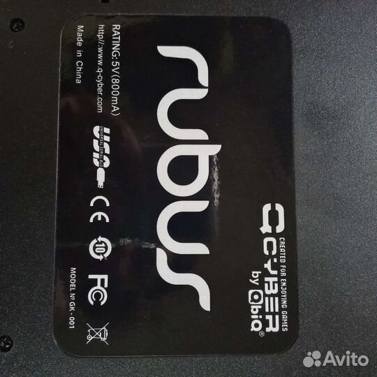 Механическая игровая клавиатура Qcyber rubus